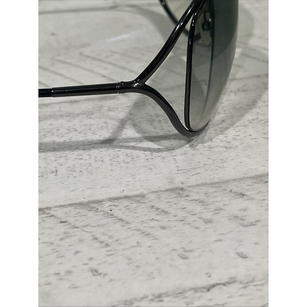 Tom Ford Miranda TF130 08B Oversized Black Metal Sunglasses Gradient UV400 - Picture 14 of 16
